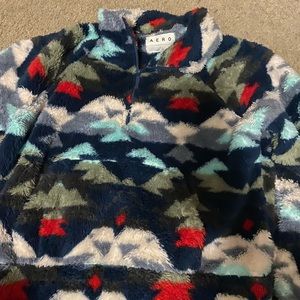 Super soft and cozy Aeropostale 3/4 zip fleece